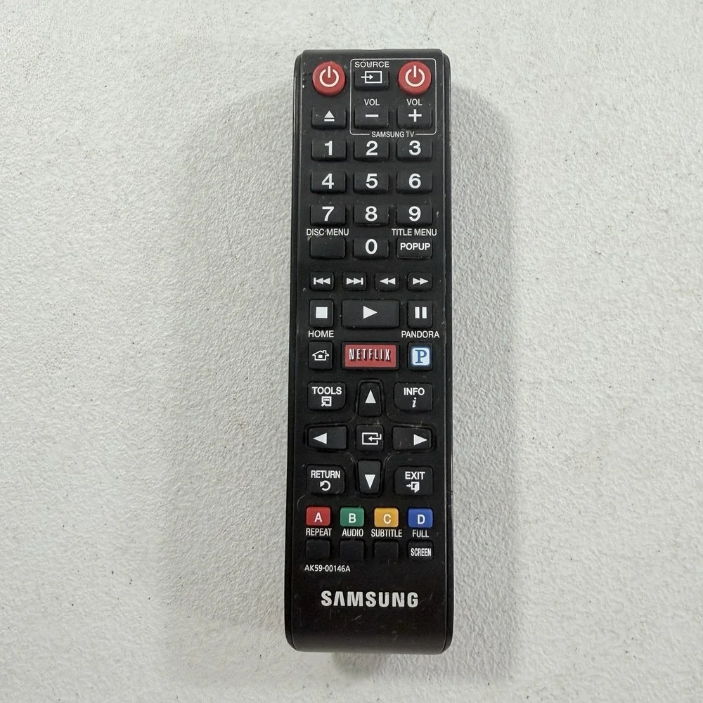 Samsung BD-JM57 Blu-ray DVD Player Wi-Fi Streaming W/ Remote TESTED WORKING